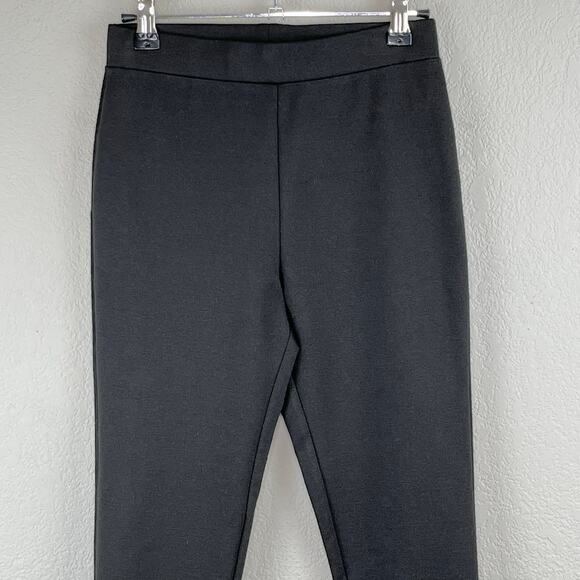 BCBGeneration Black Balletcore Tie Ankle Leggings XXS Ponte Crop Coquette - Picture 6 of 14